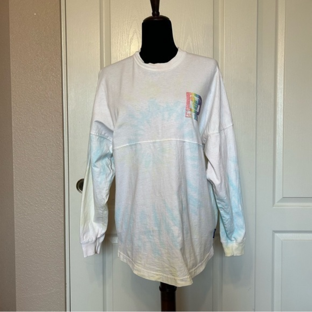 Disney Parks Rainbow Tie Dye Walt Disney World‎ Est. 1971 Spirit Jersey Size XS